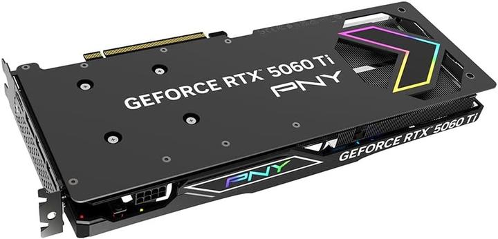 Actual product image PNY GeForce RTX 5060 Ti Epic-X RGB Overclocked Triple Fan (16 GB, GDDR7)