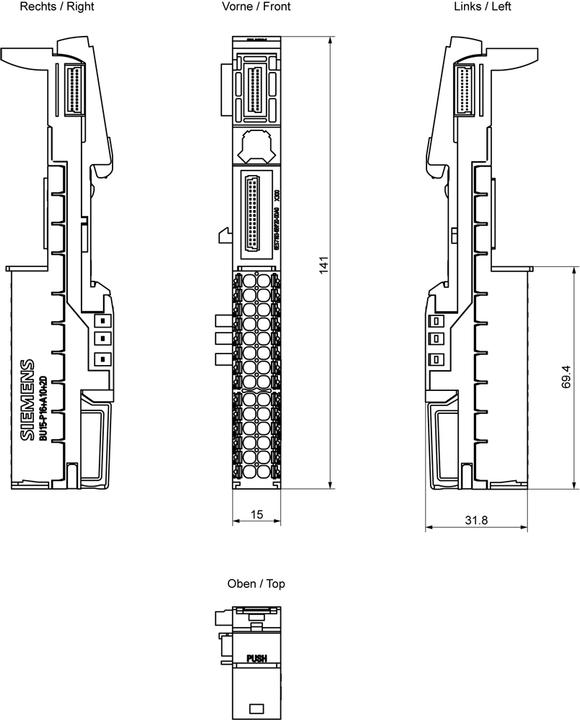 Image du produit Siemens ET200SP Unité de base type A0