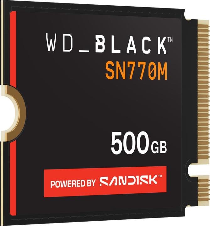 Produktbild WD Black SN770M powered by SANDISK (500 GB, M.2 2230)