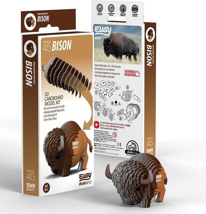 Fat Brain Toys Bizon Eugy Eco 3D-Puzzle
