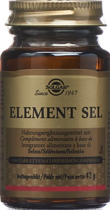 Produktbild Solgar Element Sel Tabletten (100 Stk) (100 Stück, Tabletten, 142 g)