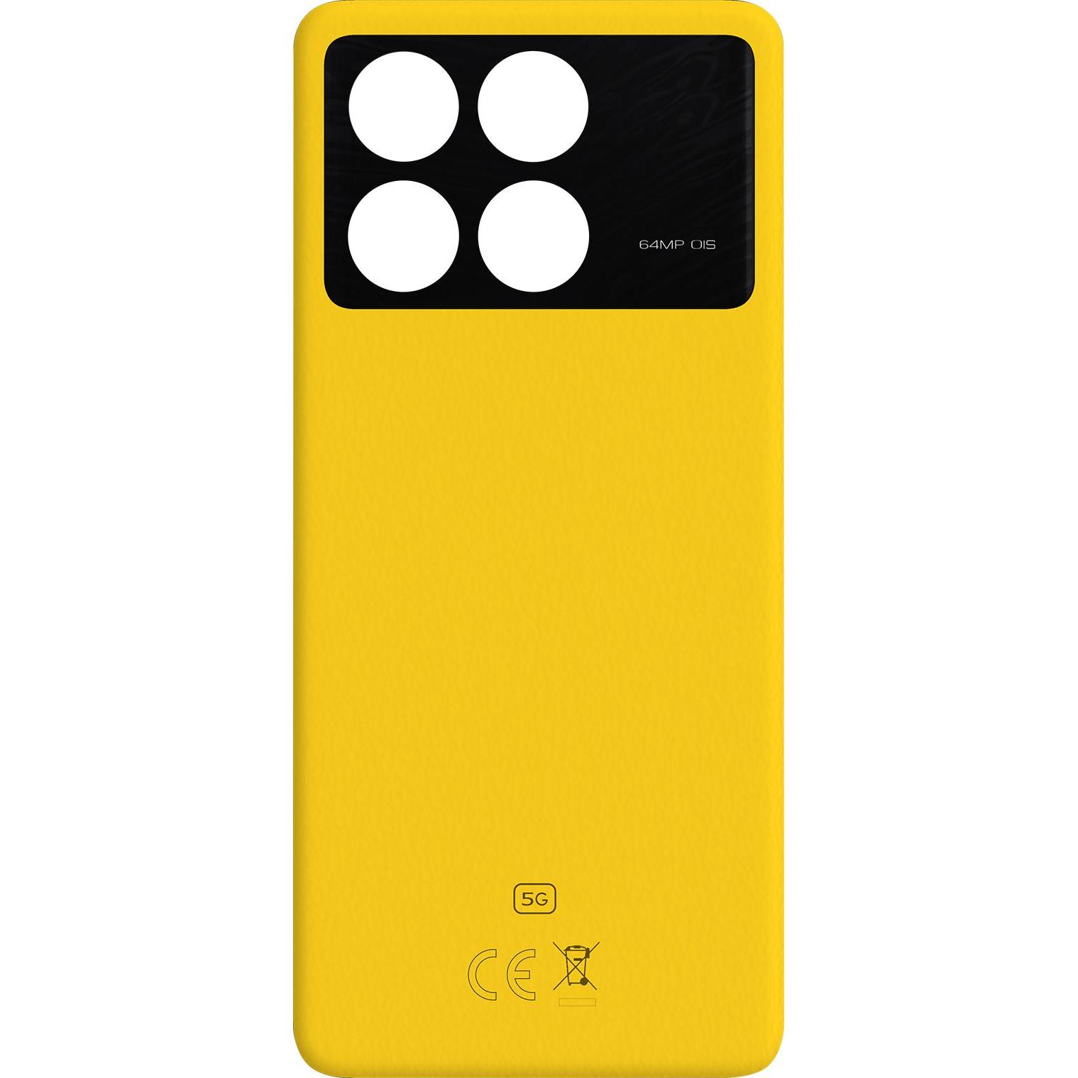 Xiaomi Ersatzteil Rückseite (Xiaomi Poco X6 Pro), Mobilgerät Ersatzteile, Gelb