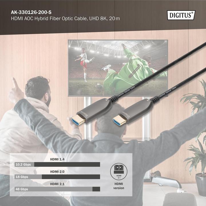 Produktbild Digitus HDMI — HDMI (30 m)