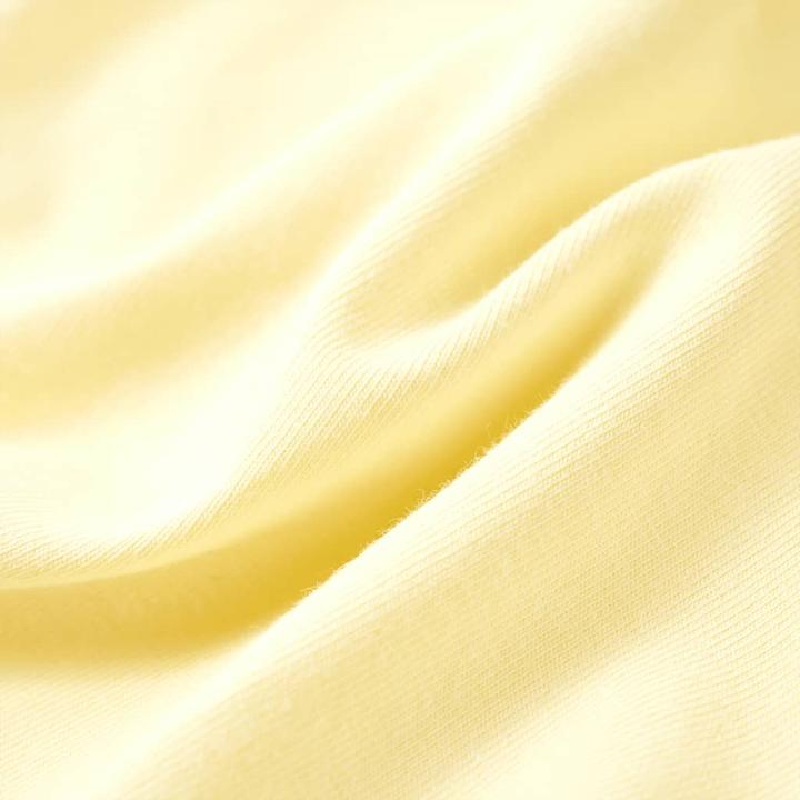 Immagine prodotto vidaXL Maglietta da bambino giallo pallido 116,Materiale: 95 % cotone. 5 (116)