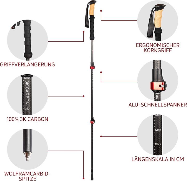 Produktbild Rothwild Trekkingstöcke