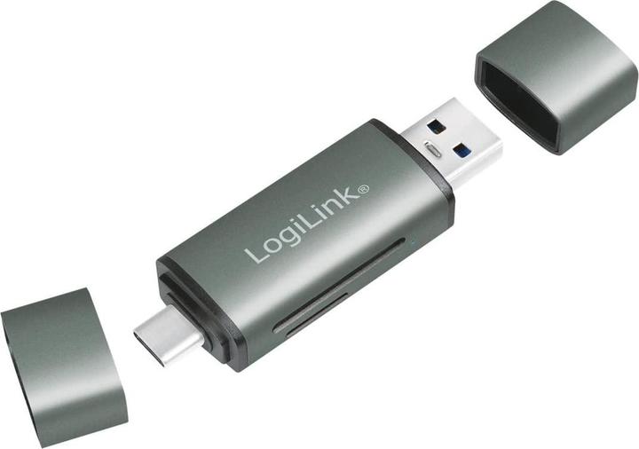 LogiLink USB 3.2 Gen1-Kartenleser (USB-C, USB-C 3.2 Gen 1)