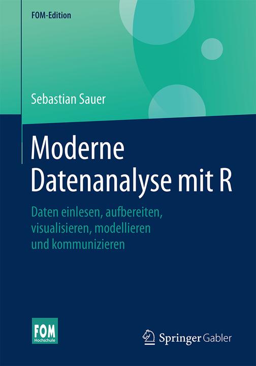 Actual product image Modern data analysis with R (German, 2018)