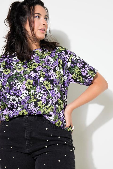 Produktbild Studio Untold T-Shirt, oversized, Flower-Print (50, 52)