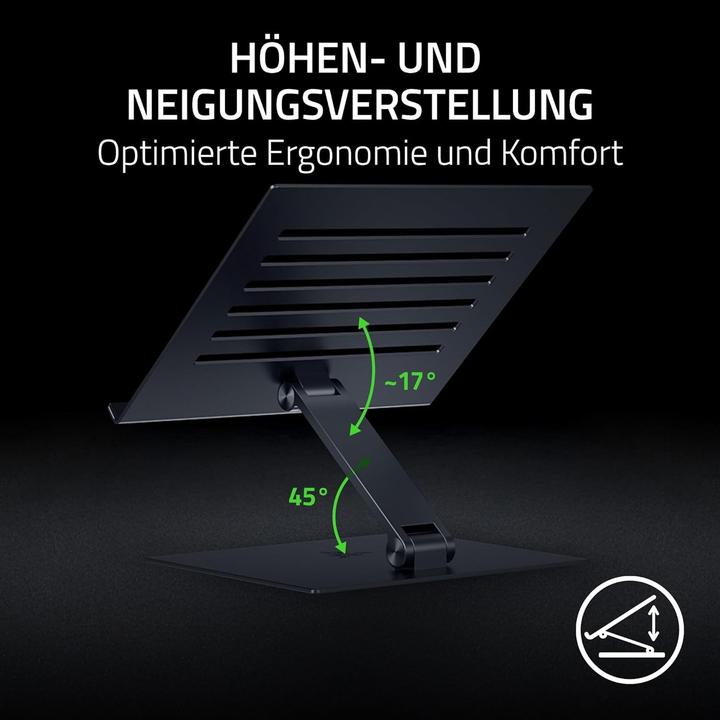 Actual product image Razer Adjustable Laptop Stand - Black
