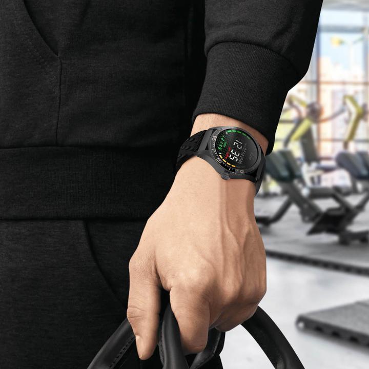 Actual product image Forever Smartwatch ICON v2 AW-110 black (44 mm)