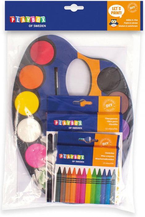 Immagine prodotto Playbox Set di pittura e disegno per principianti
