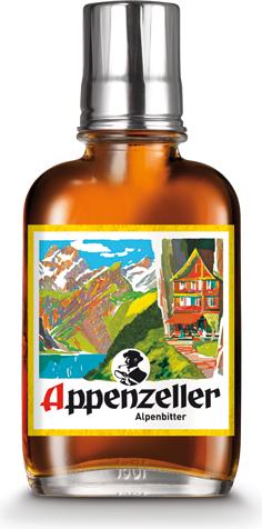 Appenzeller Alpenbitter 29% Reiseflacon (1 x 10 cl)