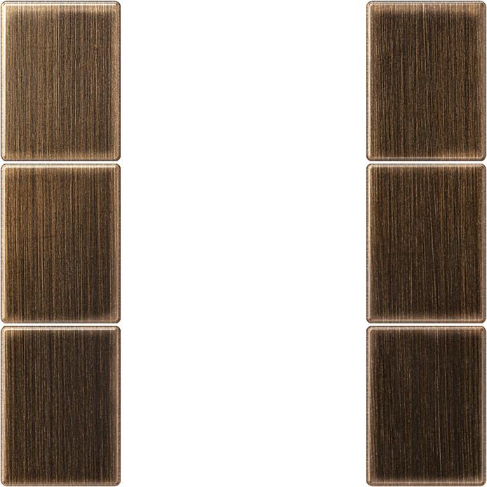 JUNG, Zubehör Schalterprogramm, Taste 3t Schalter LS ms mt f.Bussystem ME2503TSAAT