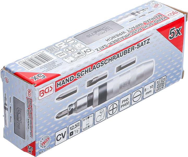 Produktbild BGS Hand-Schlagschrauber-Bits (Bit-Verlängerung, Kreuz sonstige)