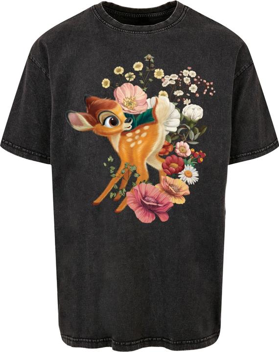 Immagine prodotto Absolute Cult Disney - Maglietta oversize con lavaggio acido di Bambi Meadow - 116259 (L)
