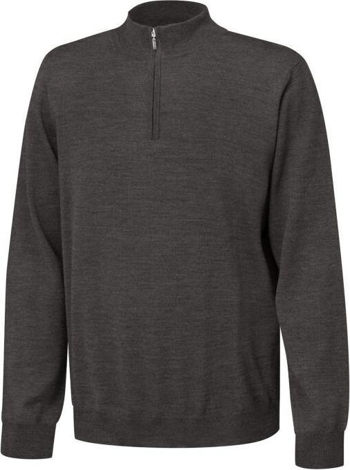 Produktbild Enrico Rosselli Pullover mit Merinowolle und Troyer Kragen (M)