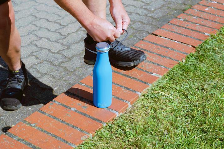 Actual product image Lurch Insulated bottle st. steel 0,5l azur (0.50 l)