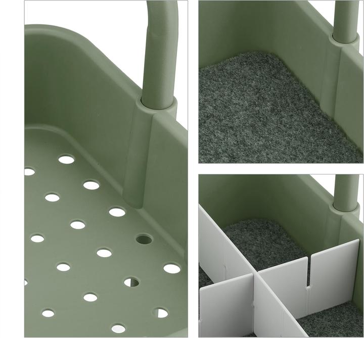 Image du produit Relaxdays Chariot à roulettes