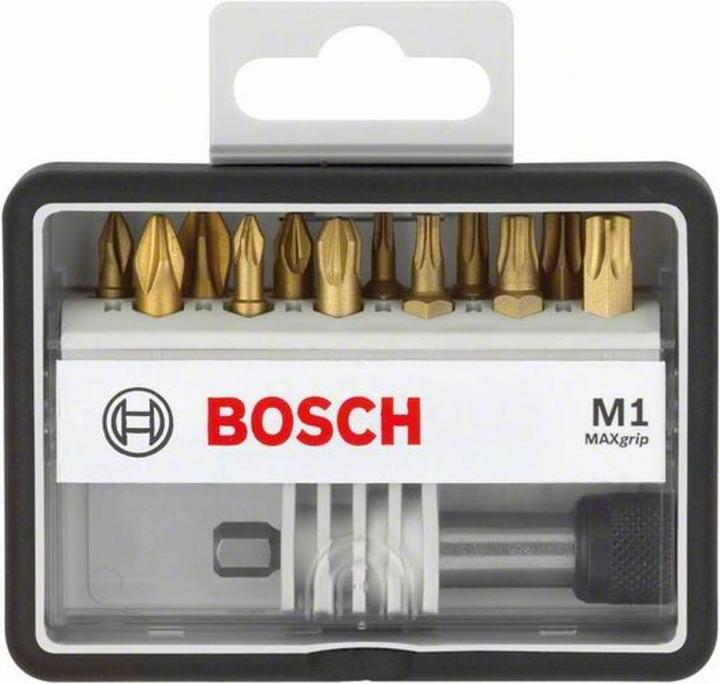 Produktbild Bosch Professional Zubehör Bit-Set 13teilig Accessories R (Sechskant (hexagonal))