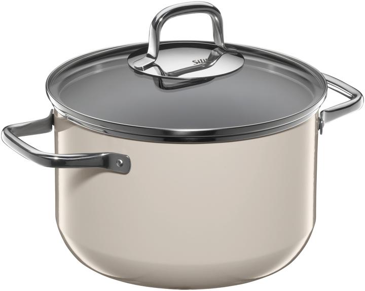 Produktbild Silit 2102305828 FT ELEGANCELINE MACADAMIA20CM (Kochtopf, Keramik, 20 x 12.80 cm)