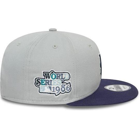 Thumbnail - New Era, Unisex, Cap, snapback cap mlb new york mets, Grau, (M)