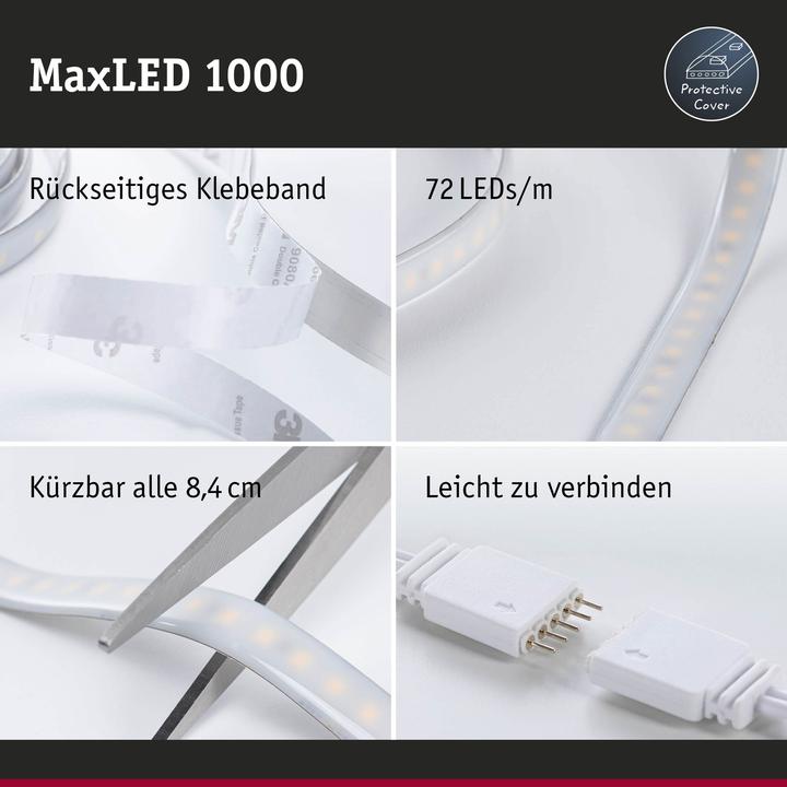 Image du produit Paulmann Kit MaxLED 1000 Stripe (Multicolore, 150 cm, Intérieur)
