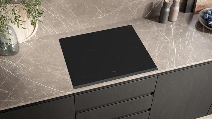 Image du produit Siemens iQ300, Table de cuisson électrique 60cm, noir, sans cadre, EA631GNA1E (59.20 cm, Table de cuisson en vitrocéramique)