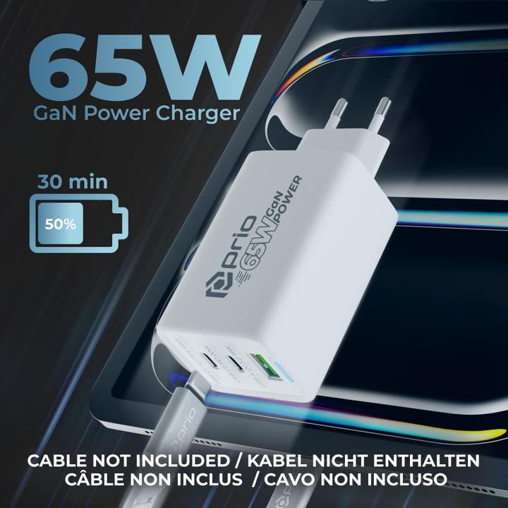 prio Wall charger (65 W)