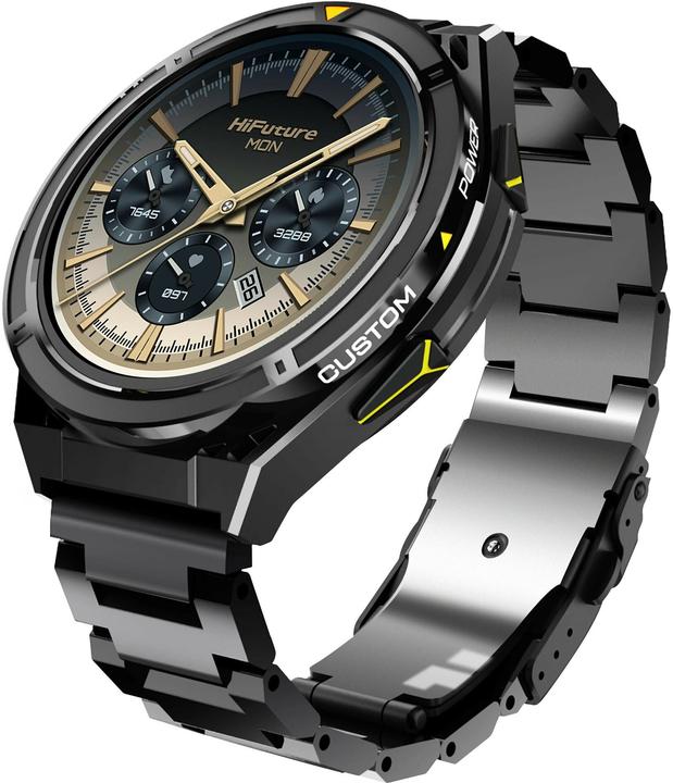 Actual product image HiFuture smartwatch Active black yellow HSSW9BY (105 mm)