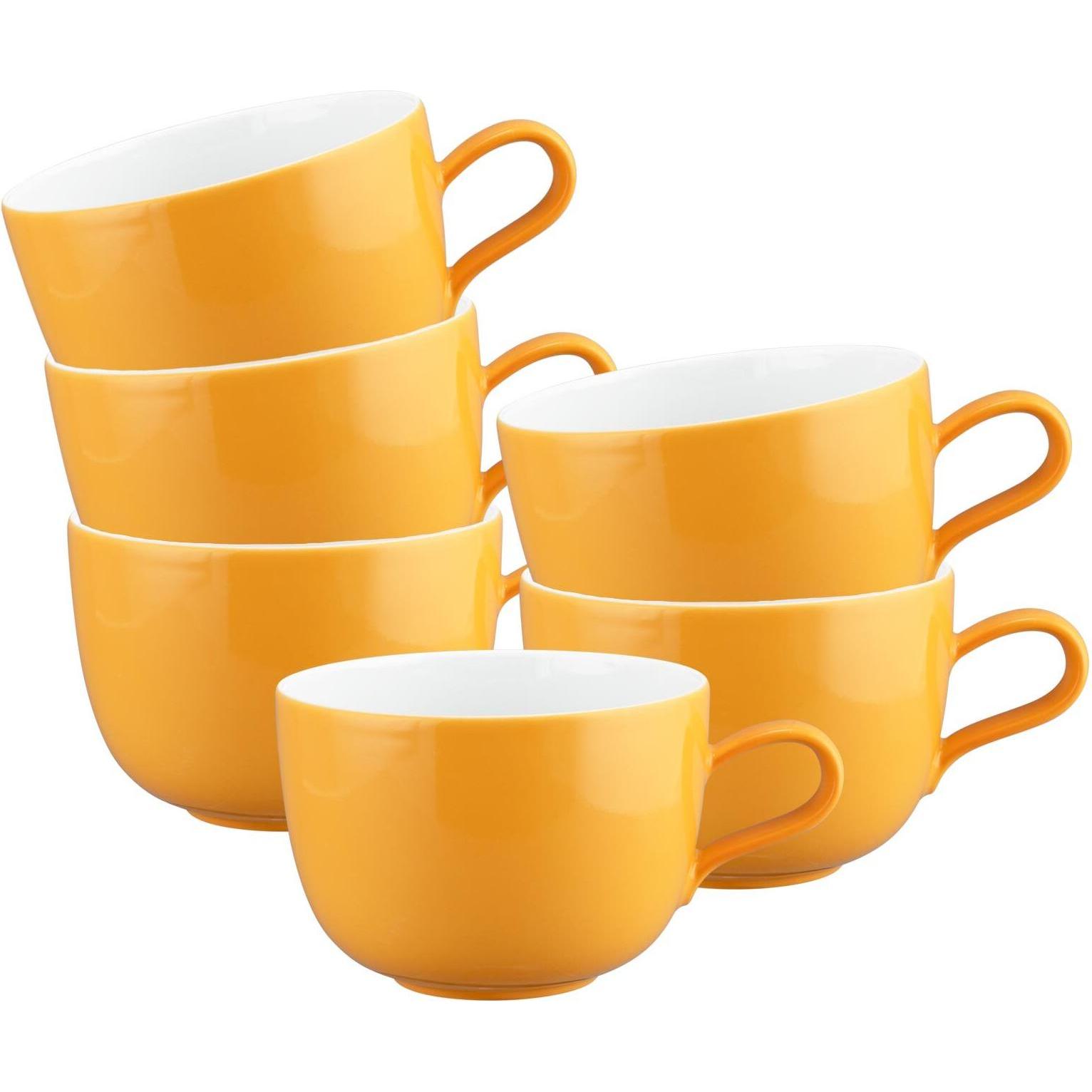 Seltmann, Tasse, Liberty Pure Colors Milchkaffeetassen (380 ml, 6 x)