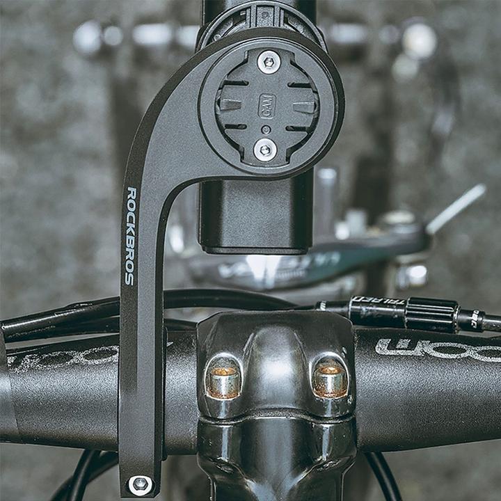 Actual product image Rockbros 29210012001 bicycle holder for Garmin handlebar - black