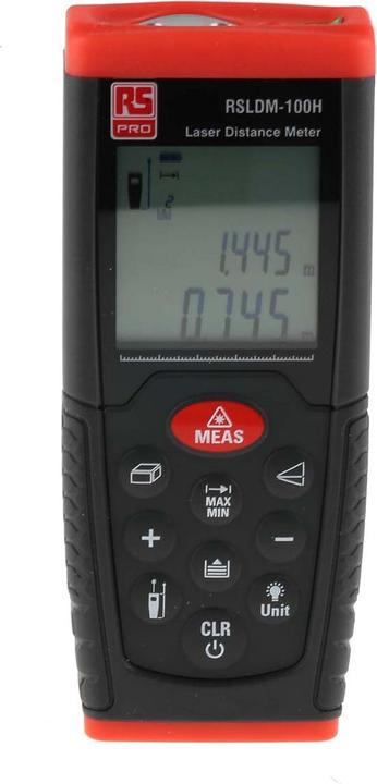 Actual product image RS PRO 100m Distance Meter (100 m, 6000000000 nm)