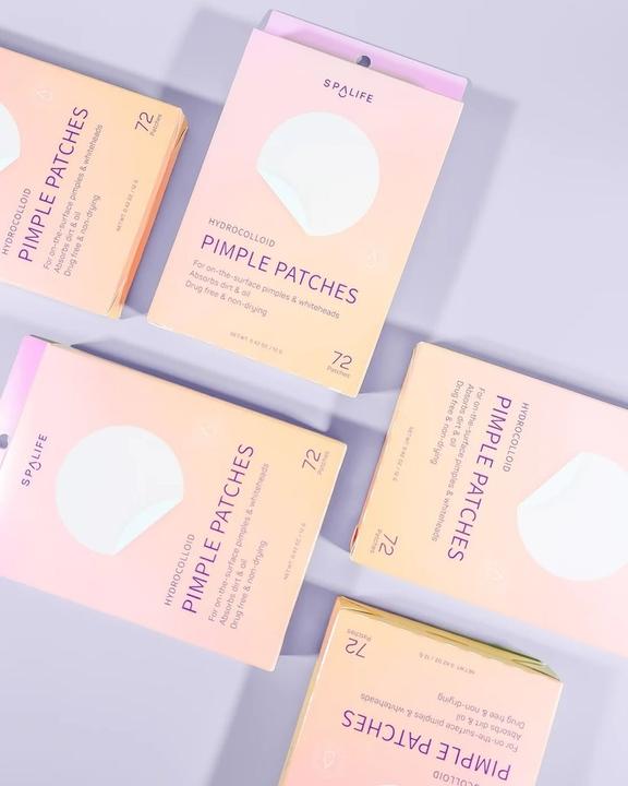 Produktbild SpaLife 72 Stk. Durchsichtige Hydrokolloid Pickelpflaster