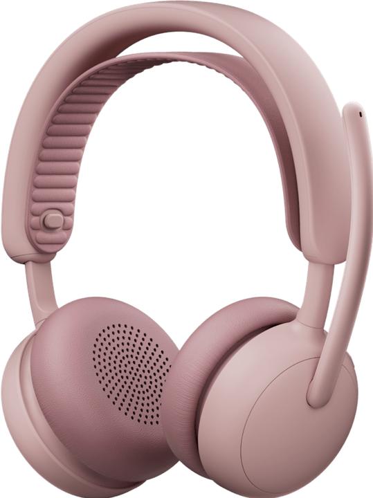 Produktbild Logitech 981-001521, Kabellos, Rose (Kabelgebunden, Kabellos, USB-C, Google Meet, Microsoft Teams)