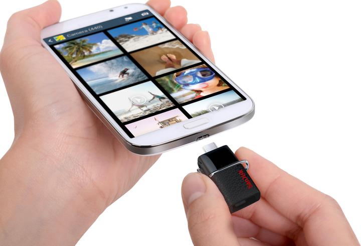 Produktbild SanDisk Ultra Dual (64 GB, Micro USB-B, USB-A)