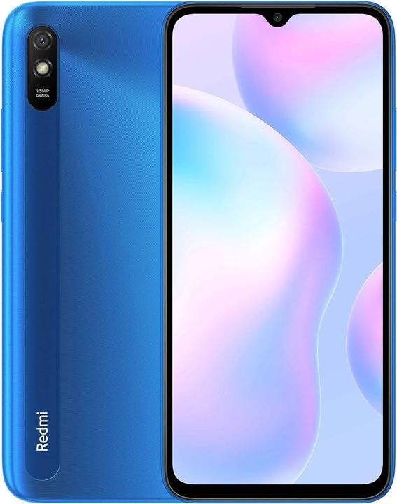 Produktbild Xiaomi Redmi 9A (32 GB, glacial blue, 6.53", Dual SIM, 4G)