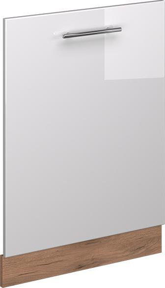 Goldkraft Eiche, Weiss Hochglanz