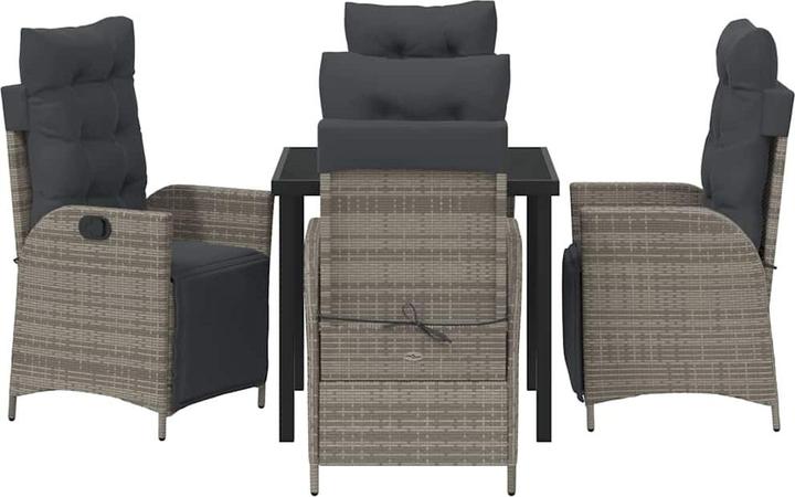 Produktbild vidaXL Garten Essgruppe (80 x 80 x 73 cm)