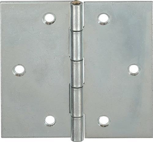 Produktbild Vormann Scharnier Höhe 40 mm Breite 24 mm Stärke 0,9 mm Stahl blau verzinkt gerollt, käntig