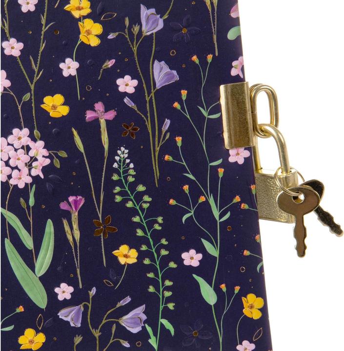 Produktbild Goldbuch Tagebuch 16,5x16,5cm Meadow Miracles Blue (16.5 x 16.5 cm, Blanko, Harter Einband)