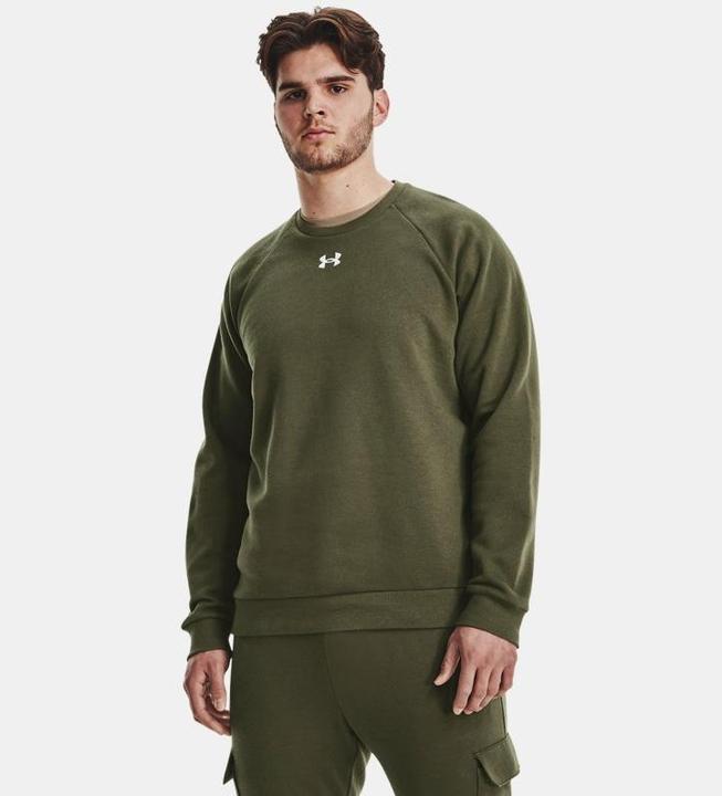 Immagine prodotto No Name Under Armour Uomo Rival Fleece Crew Khaki 1379755 390 (S)
