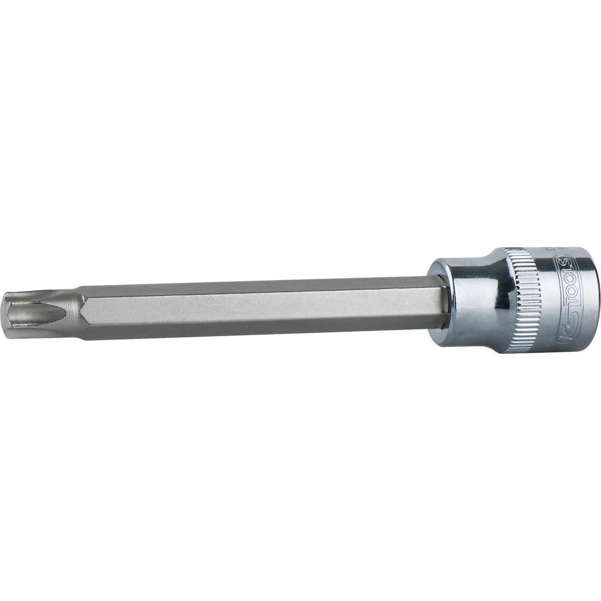KS Tools, Steckschlüssel + Stecknuss, 1/2" CHROMEplus Bit-Stecknuss lang