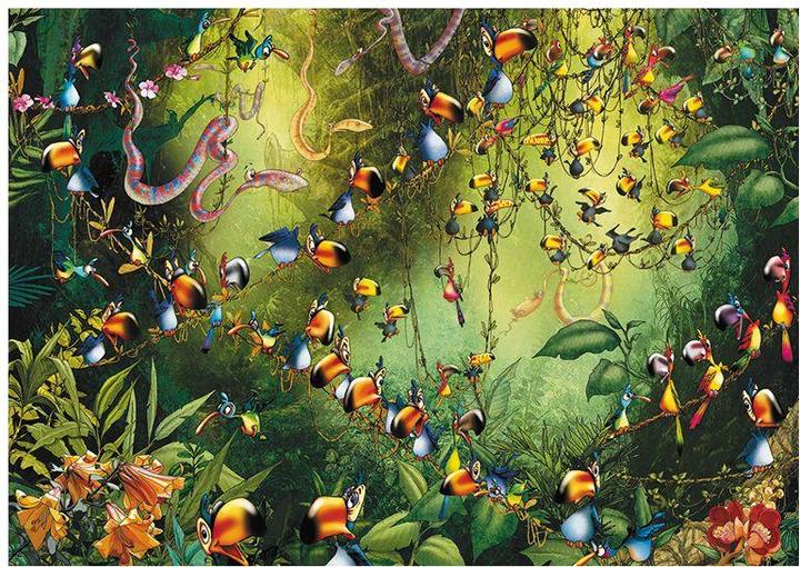 Image du produit Piatnik F Forêt vierge de Ruyer T (1000 pièces)