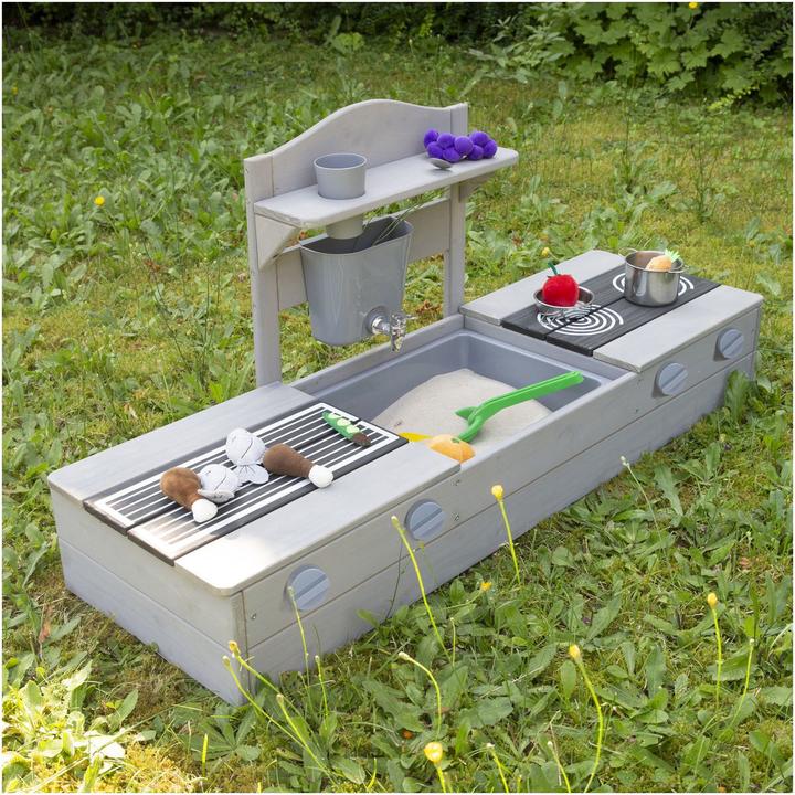 Image du produit Roba 2 in 1 Balkonsandkasten mit Matschküche