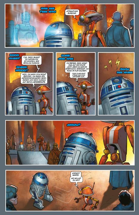 Produktbild Panini Star Wars Comics: Dunkle Droiden - D-Squad (Deutsch, Marc Guggenheim, David Messina, Matthias Wieland, 2024)