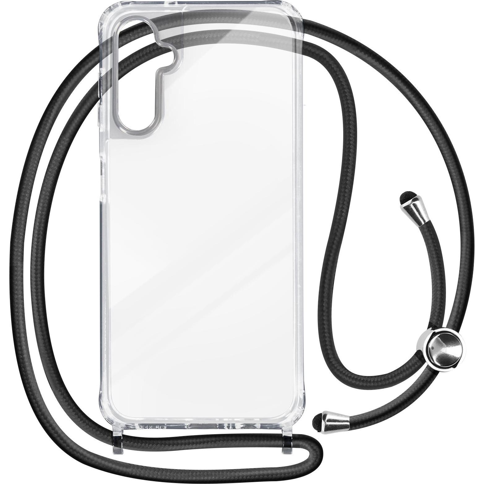 Avizar Corda, mit 90cm langer Kette und Bumper-Ecken Series, Handykette, Transparent