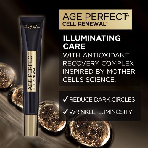 Actual product image L'Oréal Paris Age Perfect (Eye Care Fluid, 15 ml, Day + Night)