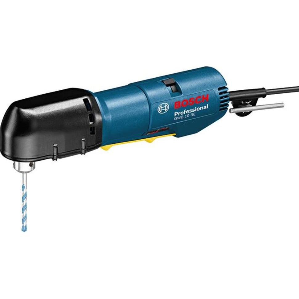 Bosch Professional, Bohrmaschine + Akkuschrauber, Winkelbohrmaschine GWB 10 RE (Netzbetrieb)