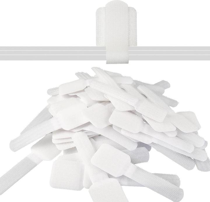 Produktbild Label-the-cable Klettkabelhalter selbstklebende (Klettkabelbinder, 90 mm, 50 Stk.)