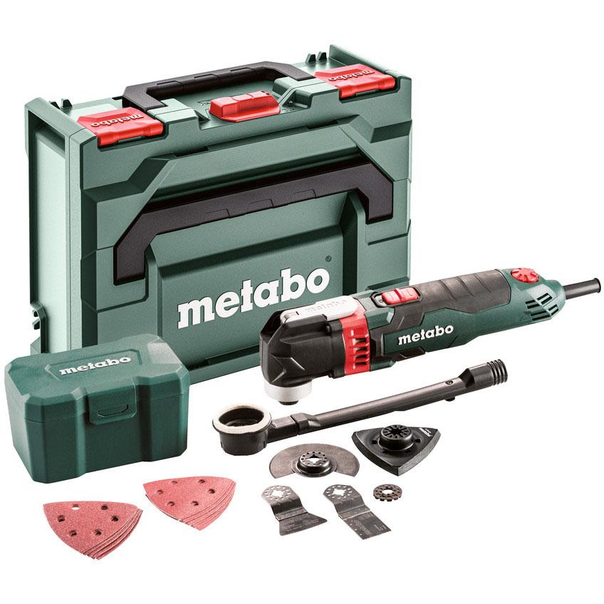 Metabo, Multifunktionswerkzeug, Multifunktionswerkzeug MT 400 Quick Set für Holz Kunststoffkoffer